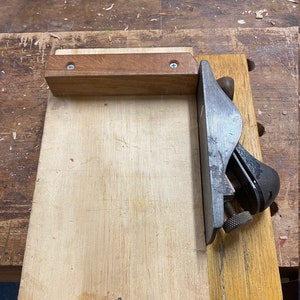 Plans for the Combination Bench Hook & Shooting Board