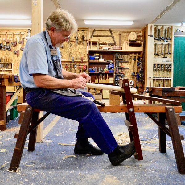 Plans for the MkIII Shaving Horse/Bowl Carving Bench Combo.