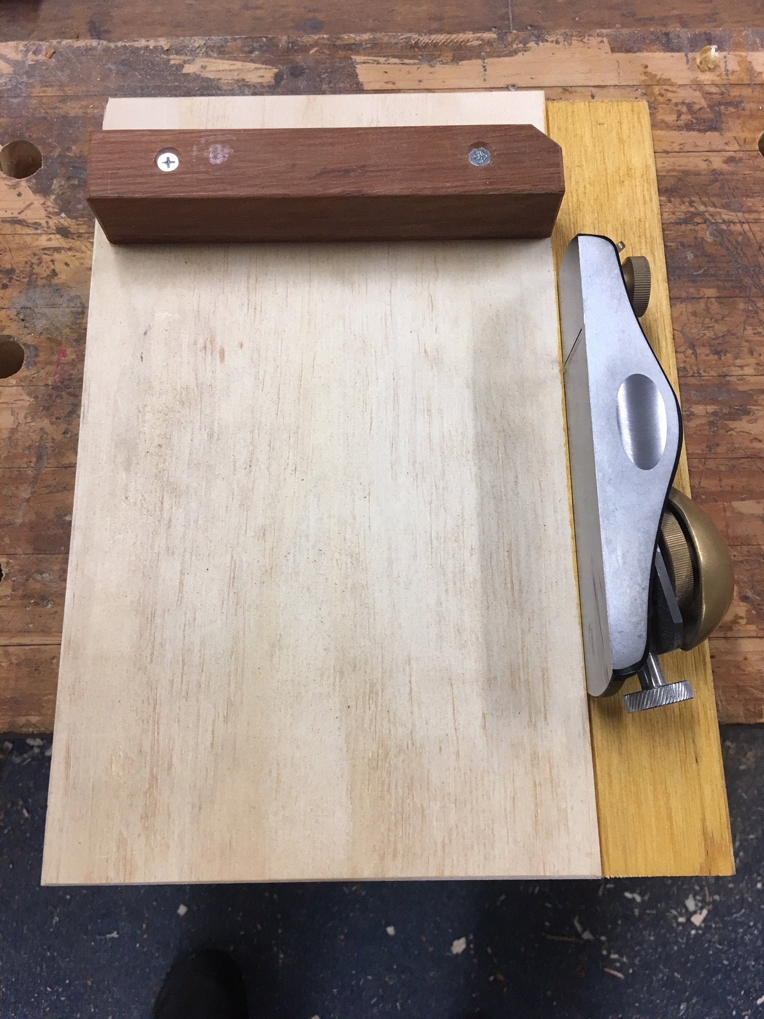 Combination Bench Hook \u0026 Shooting Board 