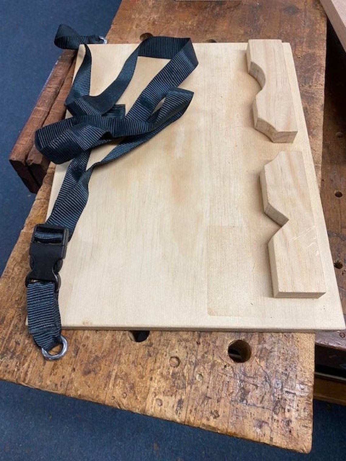 Plans for the lap Bench for Carvers. Etsy