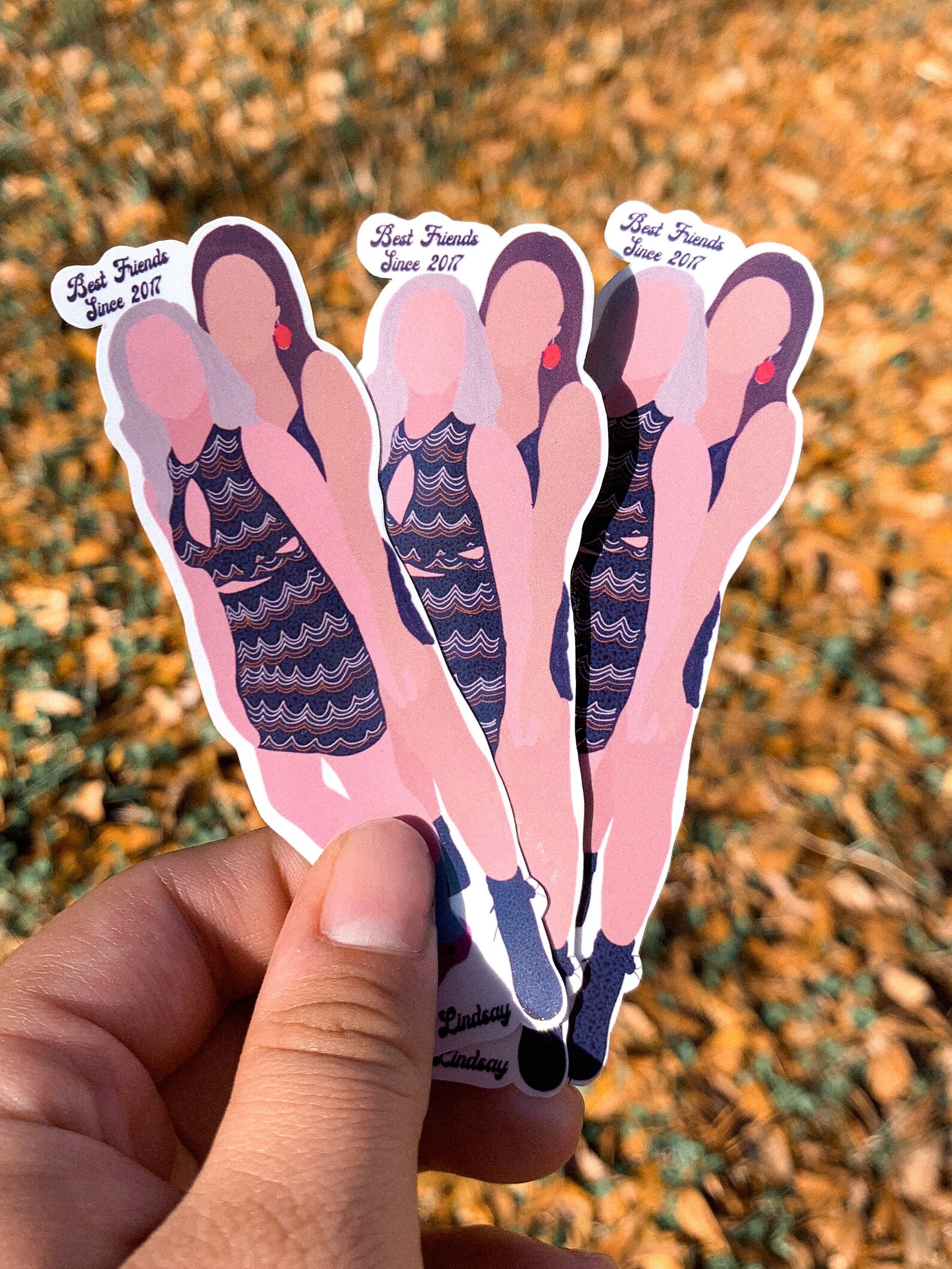 Custom Portrait Stickers Custom Digital Portrait Couple Etsy