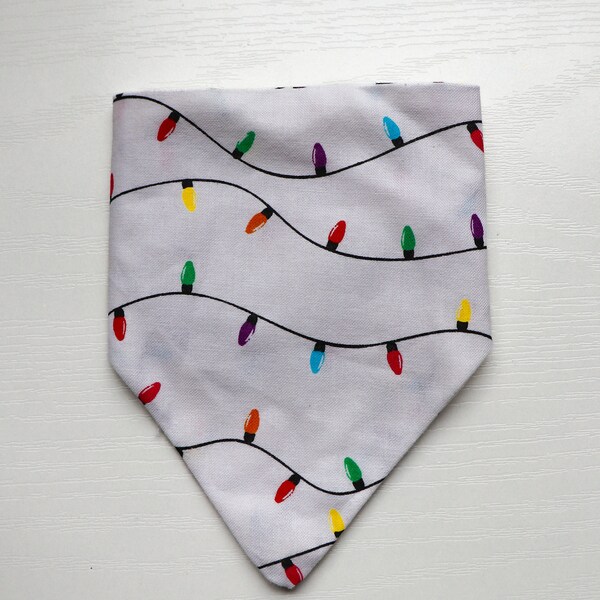Christmas Dog Bandana Etsy