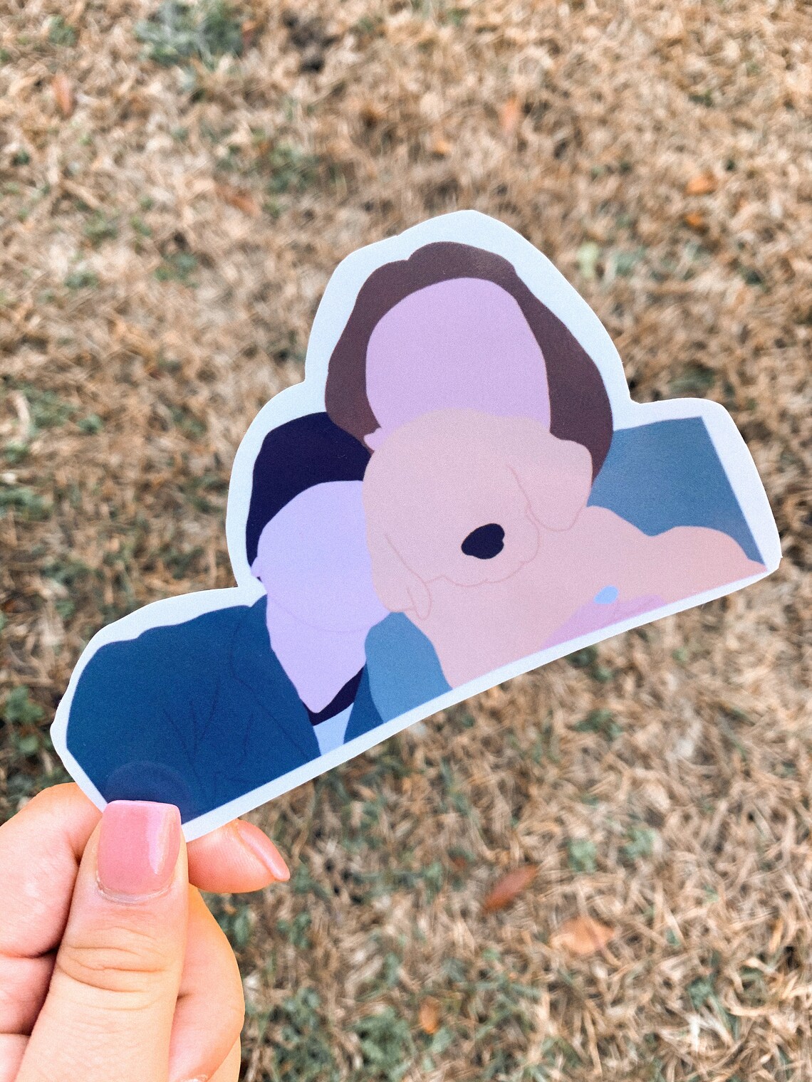 Custom Portrait Stickers Custom Digital Portrait Couple Etsy