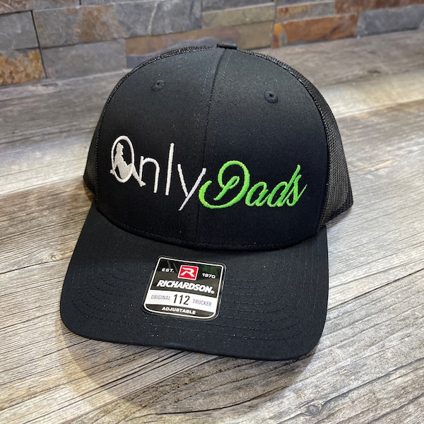 Monster Green OnlyDads SnapBack hat