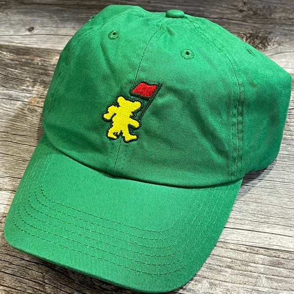 Grateful Dead Dancing Bear Master flag hat