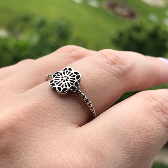 Dainty Silver Ring / Pandora Ring 