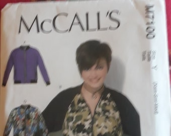 McCalls 7100, Bomber jacket pattern, UC/FF