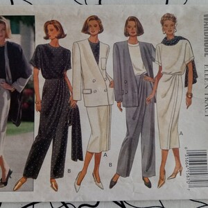 May include: A sewing pattern for four different outfits. The pattern is from Butterick and is designed by Linda Allard for Ellen Tracy. The pattern number is 6709 and the sizes are 18-20-22.