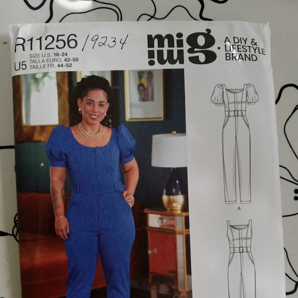 Simplicity 9234, MiMi G Style jumpsuit pattern, UC/FF