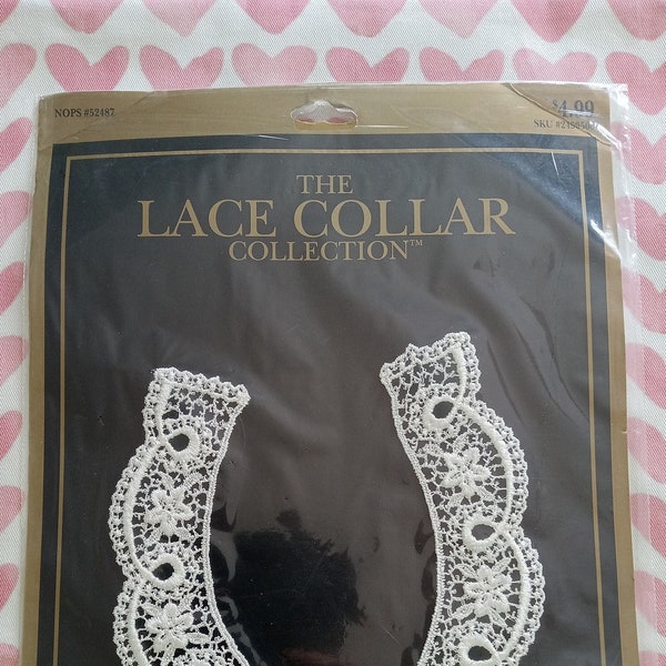 Vintage Lace Collar Collection, Venice Lace Collar & Yoke, Deadstock