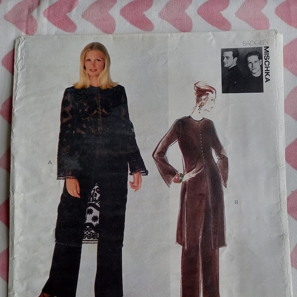 Vintage Vogue 1282, Badgley Mischka Vogue Attitudes pattern, UC/FF