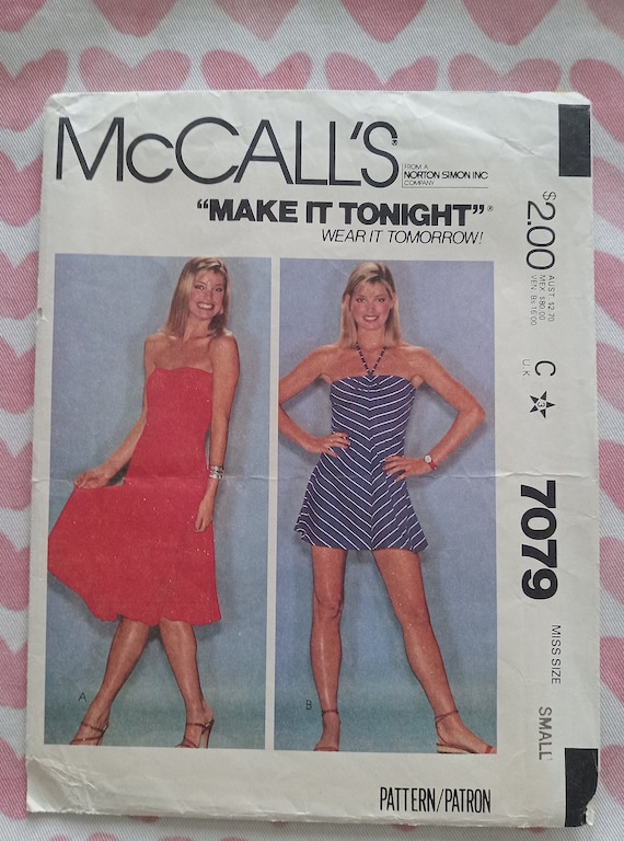 mccalls halter dress pattern M8555 | McCall's Sewing Pattern Misses' and Women's Special Occasion Dresses
