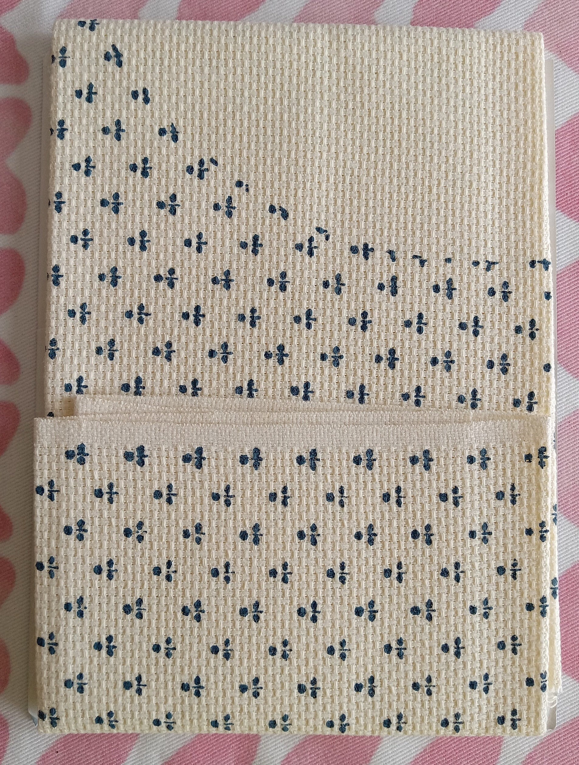 Vintage Even Weave #50530, Williamsburg Blue Circle Aida, Unused - Etsy