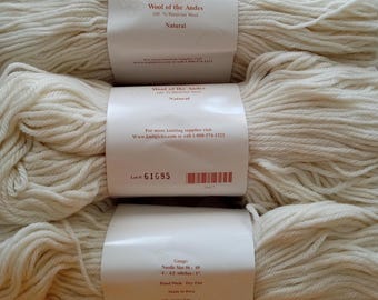 Knit Picks, 100% Peruvian Wool yarn, Unused