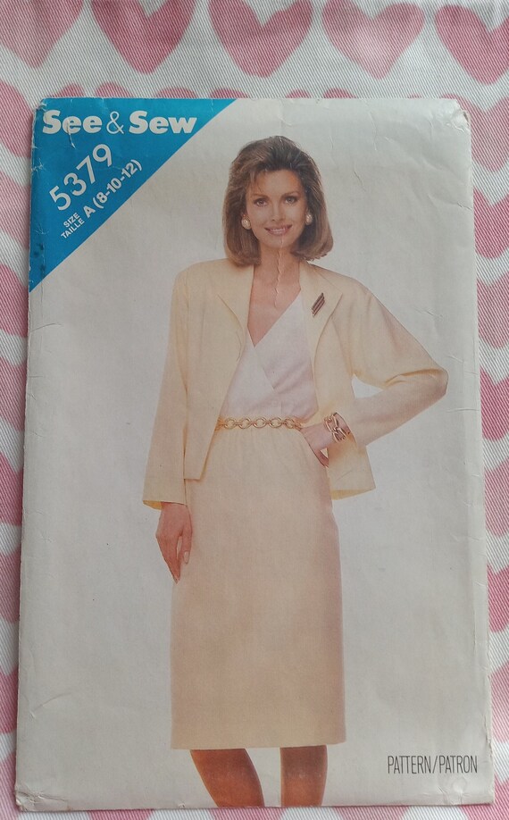 Vintage See & Sew 5379, Suit Pattern, UC/FF - Etsy