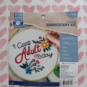 Art Skills, Crafters Closet, Embroidery kits, Unused