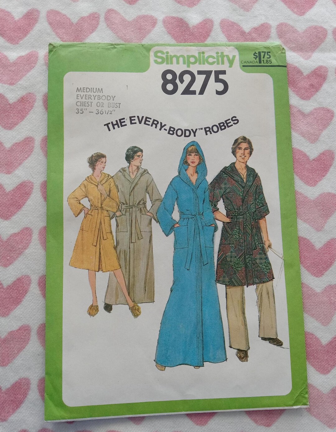 Vintage Simplicity 8275, the Every Body Robes Pattern, UC/FF - Etsy