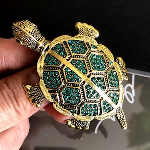 Large Turtle Brooch Pin or Pendant, Turtle Brooch, Tortoise Gift, Tortoise Jewellery, Tortoise Jewelry, Turtle Gift, Turtle Pin