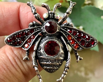 Bee Brooch, Insect jewelry