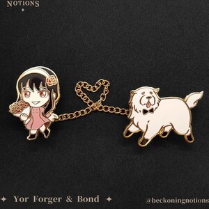 Yor x Bond Enamel Pin Set
