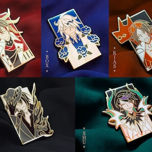 Luxiem VTuber Enamel Pin Set (Alter Ego)