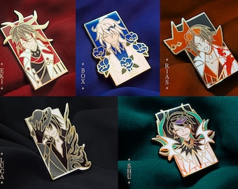 Luxiem VTuber Enamel Pin Set (Alter Ego)