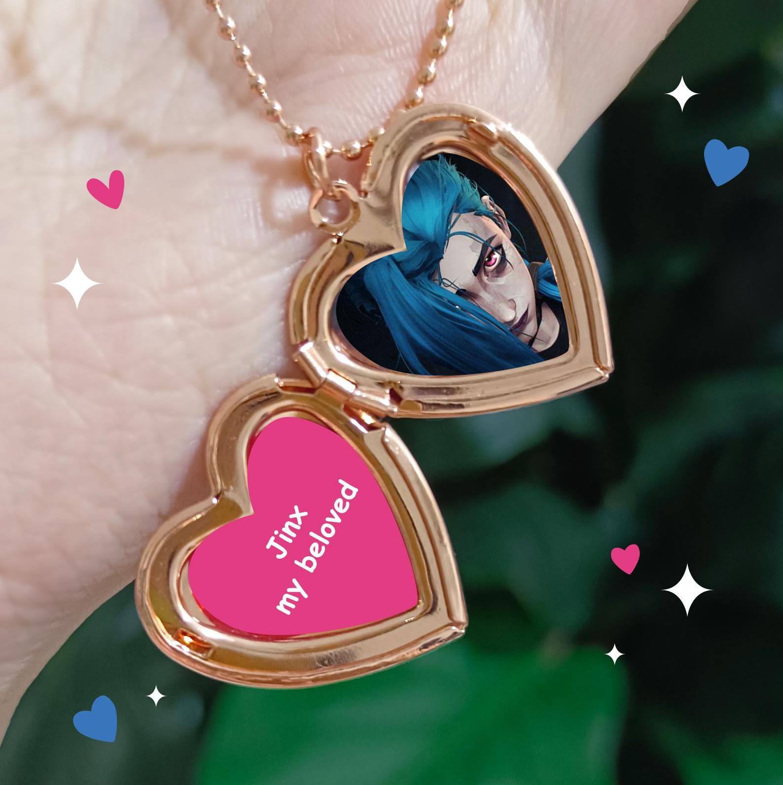 Arcane Heart Locket Necklace