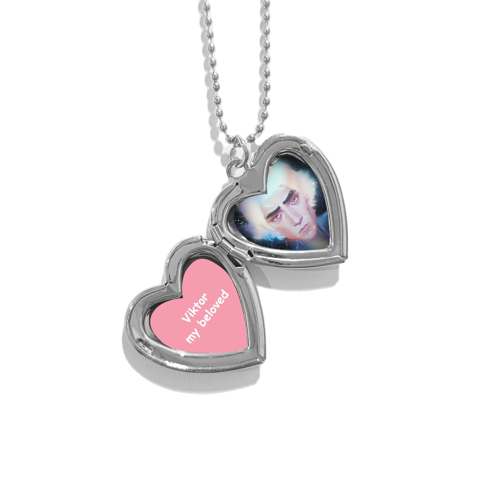 Arcane Heart Locket Necklace - Etsy