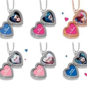 Arcane Heart Locket Necklace - Etsy