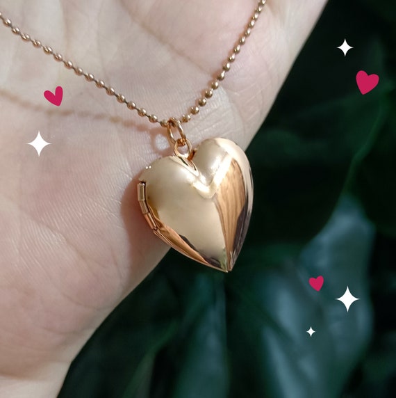 Hazbin Hotel Heart Locket Necklace - Etsy