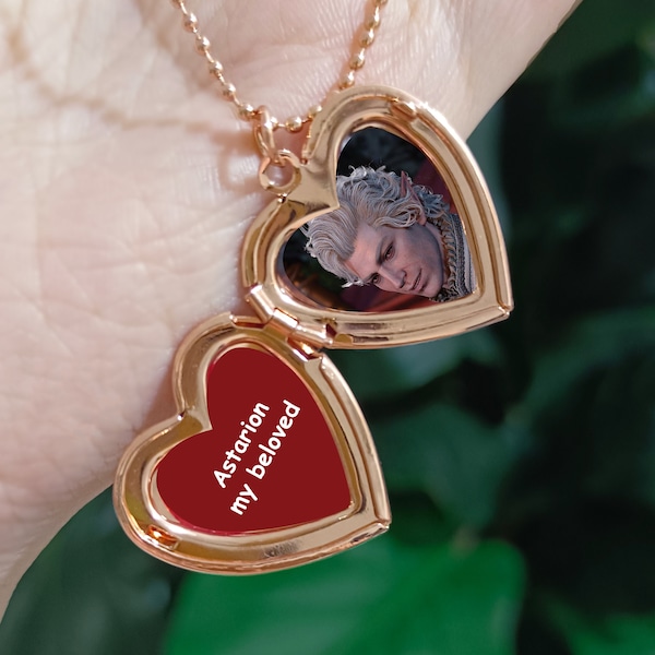 BG3 Heart Locket Necklace