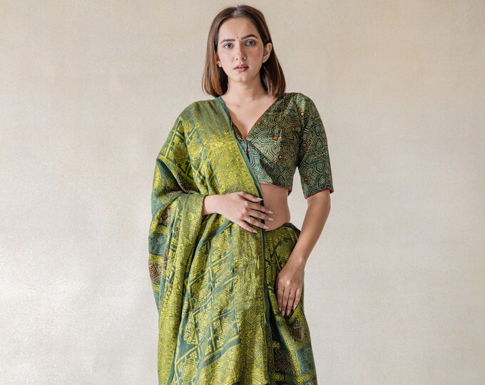 RangLeher Fendy Silk Designer Saree
