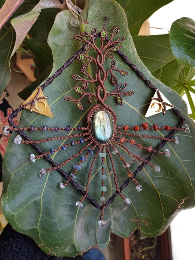 Arbre de Vie en Micro Macramé