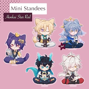 SZYNA GWIAZDOWA HONKAI | Mini stojaki