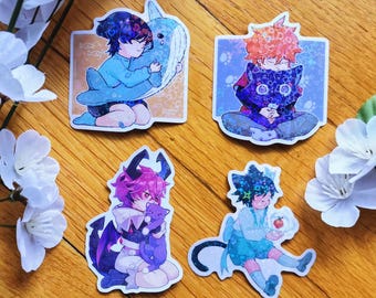 GENSHIN STICKERS | Durin, Venti, Scara, Childe