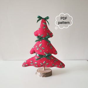 PDF Christmas Tree, Digital templates, DIY, PDF Pattern, Christmas gift, Christmas decor, Sewing tutorial, Instant Digital Download
