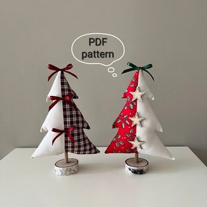 PDF Digitals, Christmas tree, DIY Christmas ornament, PDF Pattern, Digital, Christmas gift, Easy tutorial, Christmas decor, Downloads
