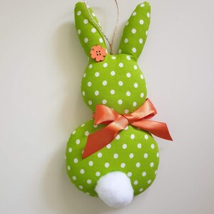 DIY Easter Bunny, PDF sewing pattern, Easter ornament, Easy sewing tutorial, Spring decor, Fabric decoration, Instant download pattern image 4