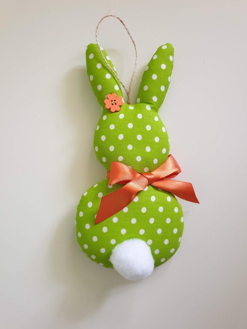 DIY Easter Bunny, PDF sewing pattern, Easter ornament, Easy sewing tutorial, Spring decor, Fabric decoration, Instant download pattern image 4