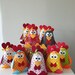 How to Make a Sitting Chicken Out of Fabric and Felt, DIY Easter ...