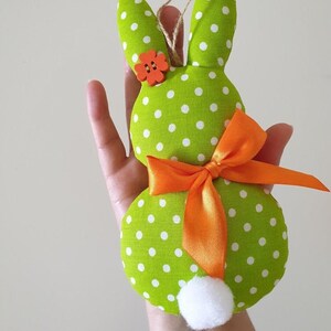 DIY Easter Bunny, PDF sewing pattern, Easter ornament, Easy sewing tutorial, Spring decor, Fabric decoration, Instant download pattern image 5