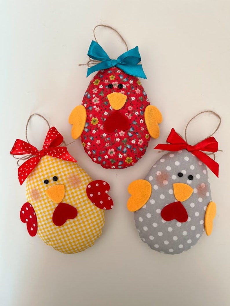 How to Make Easter Chickens, PDF Patterns & Instructions, DIY Easter ...