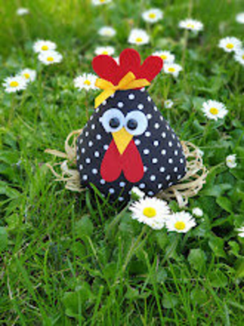 Easy Easter Model DIY Chicken PDF Sewing Pattern & Etsy