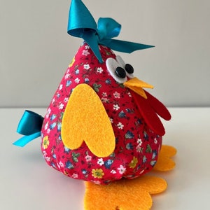 DIY Poulet, Numérique, Cadeau de Pâques, Patron PDF, Tutoriel de couture, Décoration de Pâques, Couture pour débutant, Téléchargement immédiat image 5