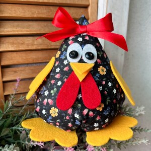 DIY Poulet, Numérique, Cadeau de Pâques, Patron PDF, Tutoriel de couture, Décoration de Pâques, Couture pour débutant, Téléchargement immédiat image 9