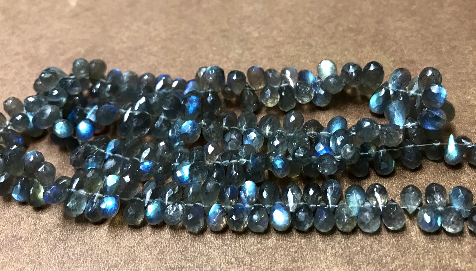 Exclusive Rare Laborite Faceted Gemstone Bead/Genuine Laborite | Etsy