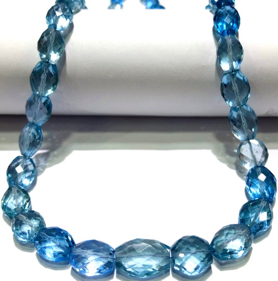 Rarestaaa Blue Aquamarine Faceted Oval Beads Aquamarine Gemstone Beads Aquamarine Oval Shape Beads March Birth Stone Faceted Aquamarine Etsy