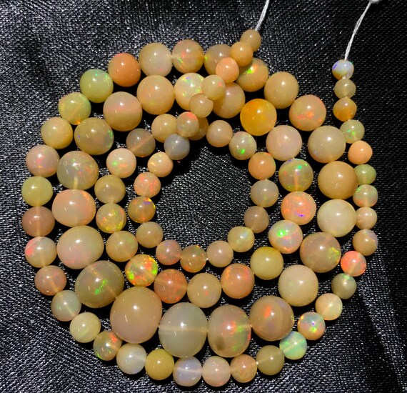 Round Honey Opal 4mm Round Honey Opal 4mm