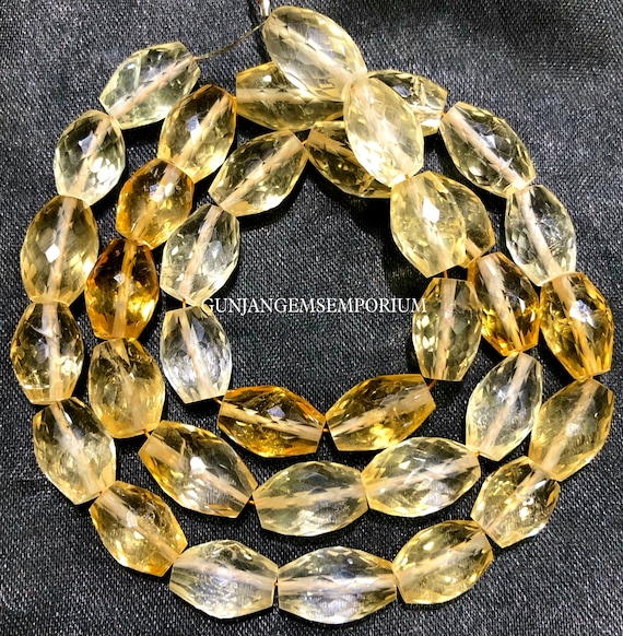 Citrine gemstone beads discount