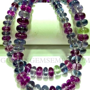 Mooie~~AAA+ KWALITEIT~~Alexandrite Smooth Rondelle Beads Alexandrite Rondelle Smooth Beads Ware kleur veranderende Alexandrite Gemstone Beads